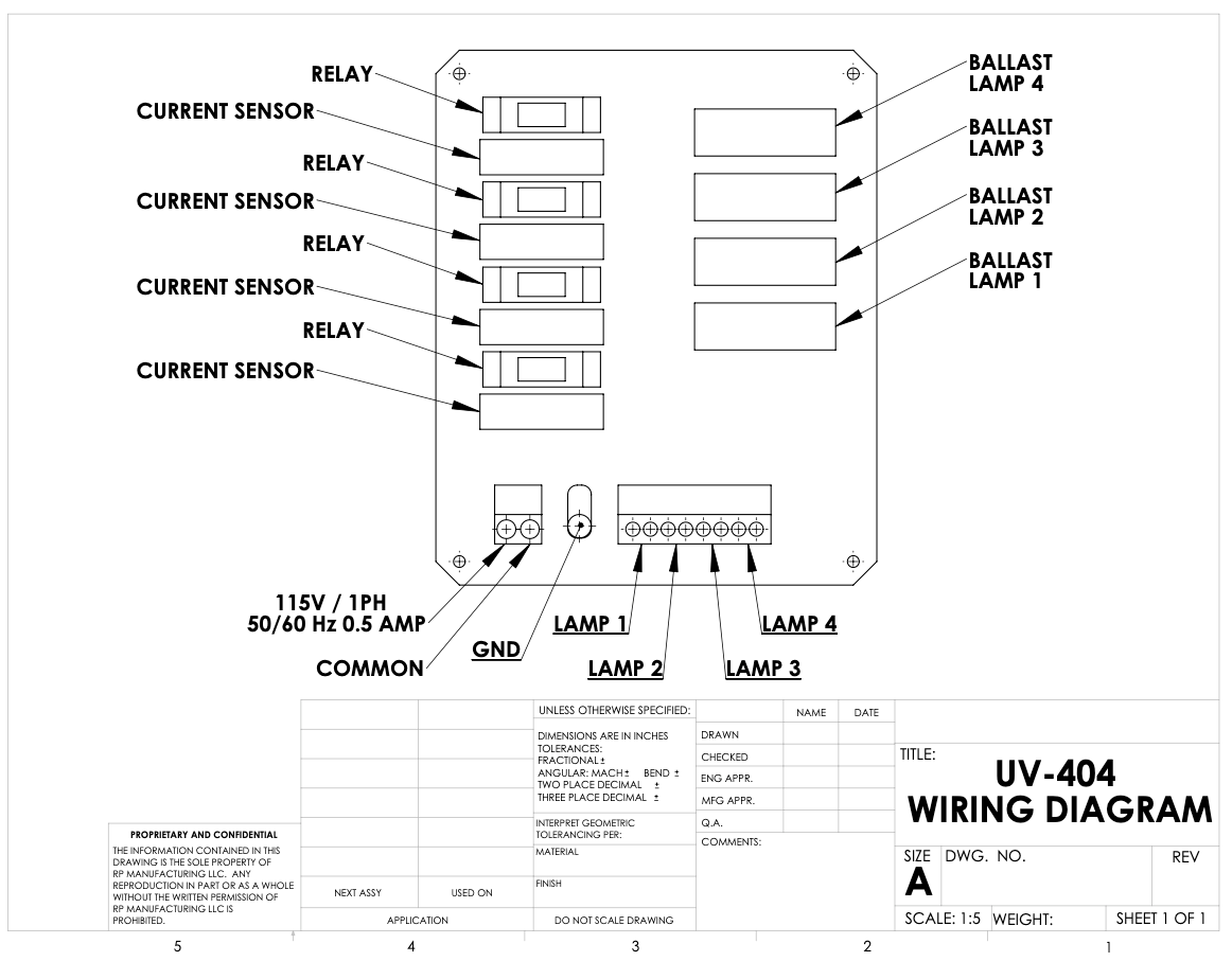 UV-404 Wiring Diagram